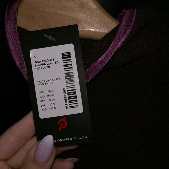 Peloton New Heights Sherpa Quilted Pullover - Picture 5 of 6